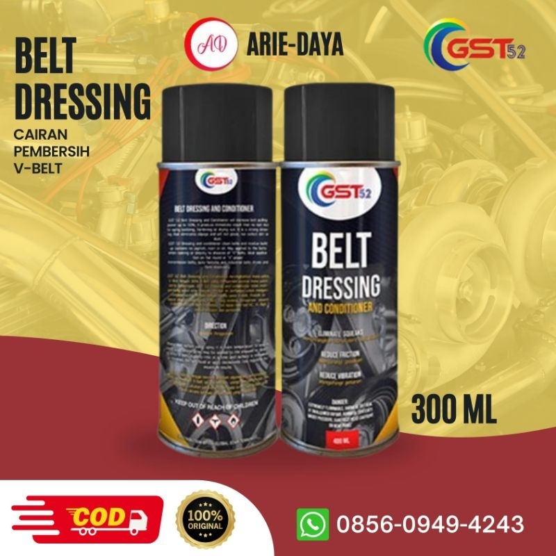 Belt Dressing 300ml Gst52 Pembersih V-belt fanbelt mobil dan motor