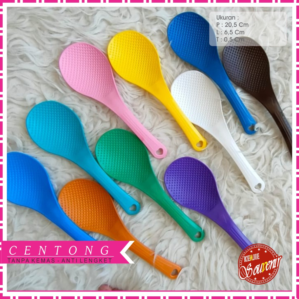 Centong Nasi / Souvenir Centong Tanpa Kemas ( isi 100 pcs ) / Centong Murah