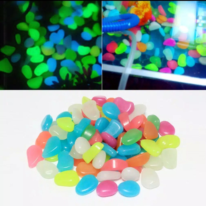 Batu Hias Taman Aquarium Glow In The Dark Stone Batu Nyala Dalam Gelap