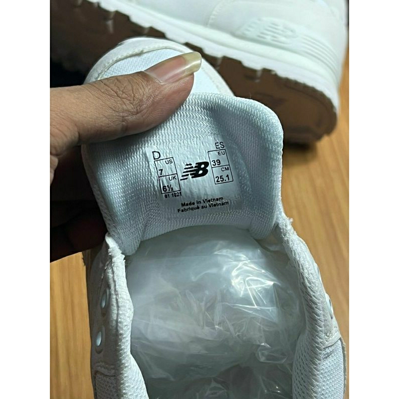 Sepatu Sneakers New Blnc 574 Encap Full White Unisex Pria Wanita