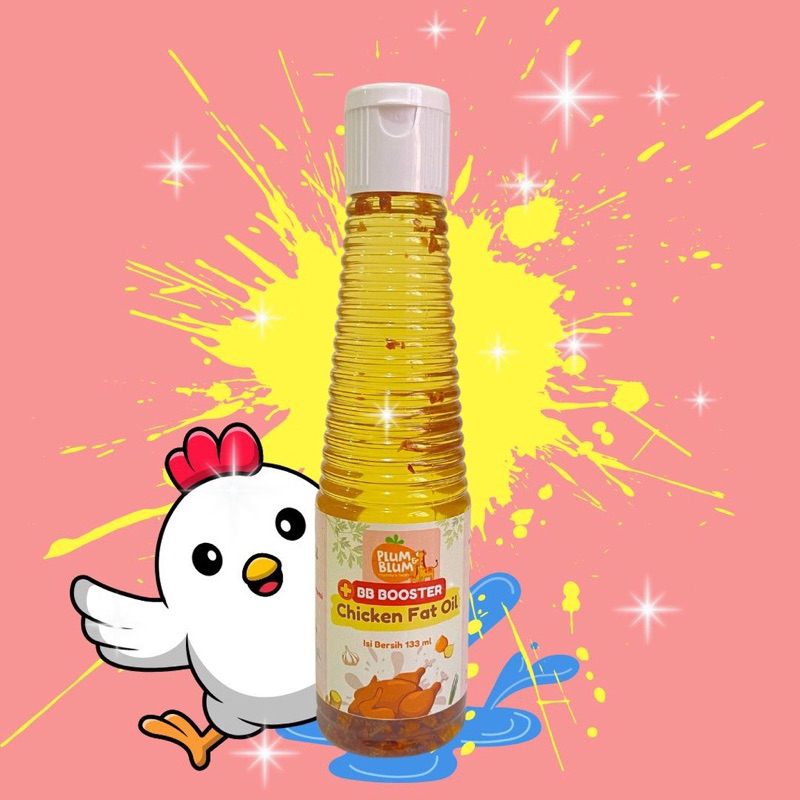 PLUM BLUM BB BOOSTER FAT OIL | CHICKEN FAT OIL | BEEF FAT OIL | SALMON FAT OIL PLUMBLUM MPASI