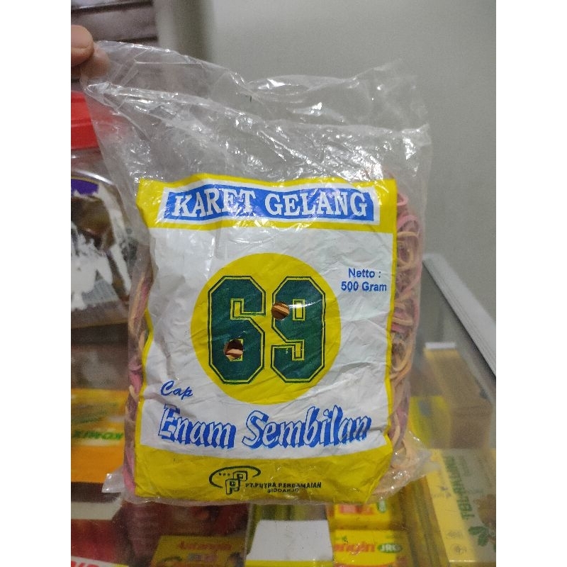 karet gelang 500 gram