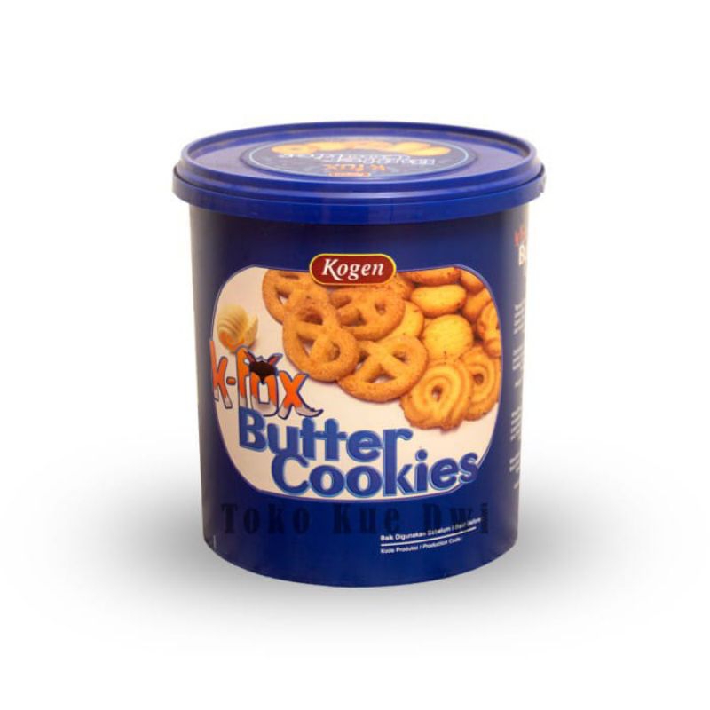 

K-FOX BUTTER COOKIES. 300gr