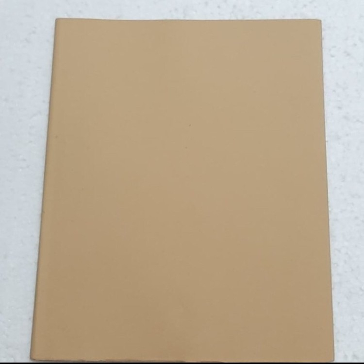 SAMPUL BUKU COKELAT POLOS KWARTO ISI 20 LEMBAR/SAMPUL COKELAT SIDU 38 SIDU 58 ISI 20 LEMBAR