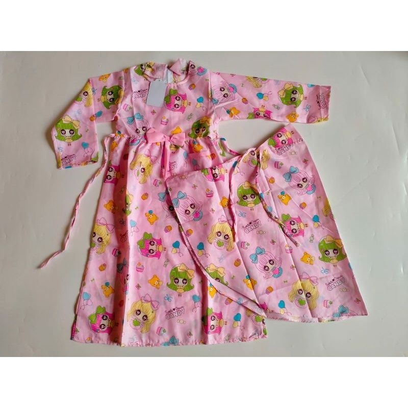 (COD)GAMIS+HIJAB ANAK/GAMIS ANAK KARAKTER/GAMIS ANAK MOTIF/GAMIS ANAK MURAH 2-6 thn