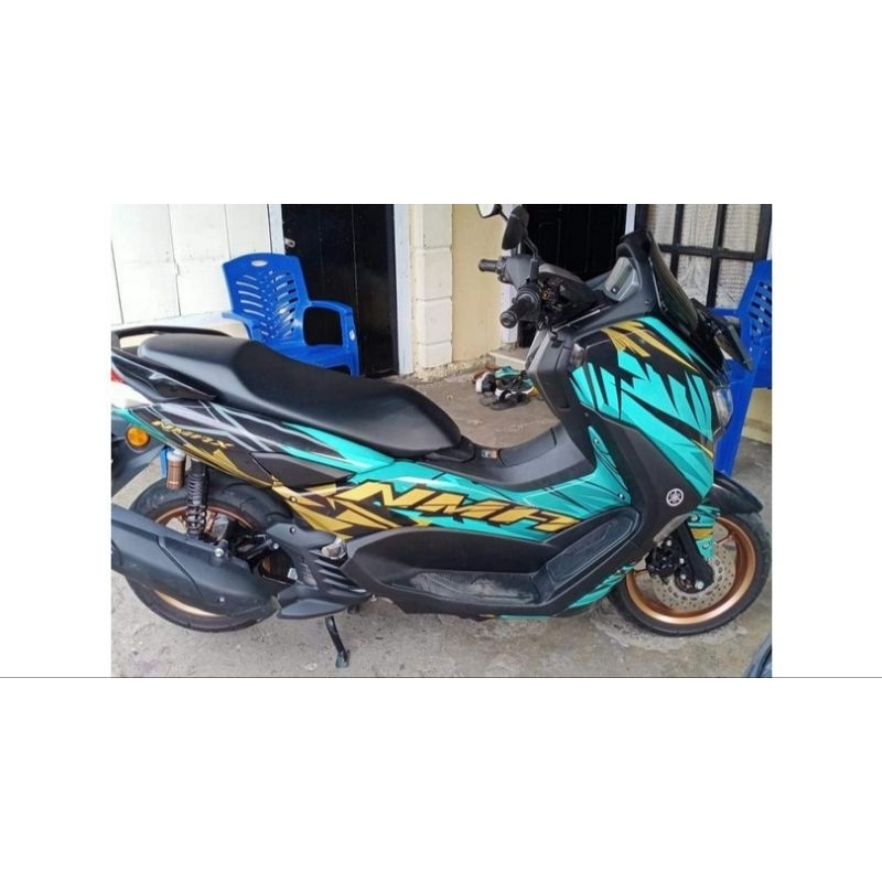 STICKER DECAL NMAX 2020 2021 2022 NEW - STIKER FULL BLOK NMAX 2020 2021 2022 - STIKER NMAX FULL BODY