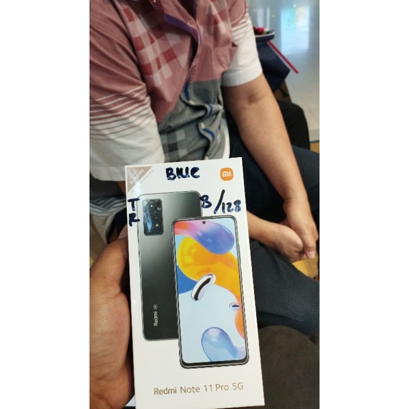 xiaomi note 11pro 5G 8/128gb Garansi Resmi