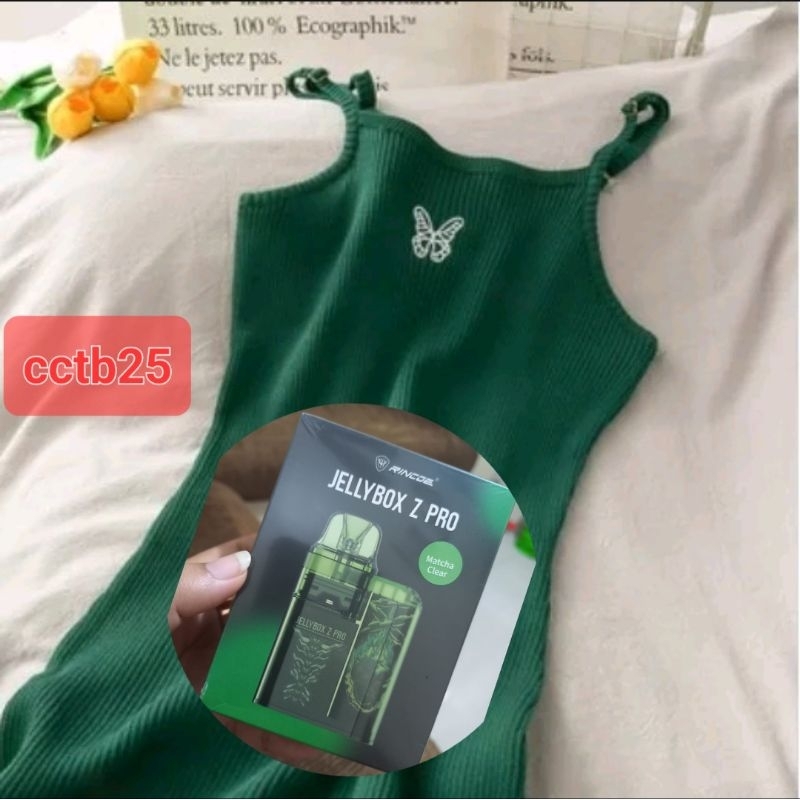 new dress mini dress hacie rib gren