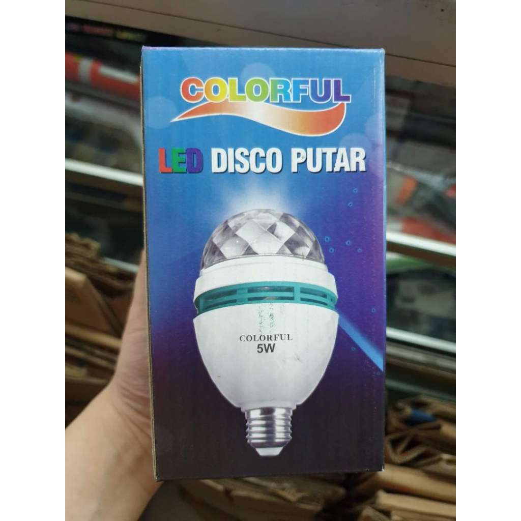 Lampu Disco Putar