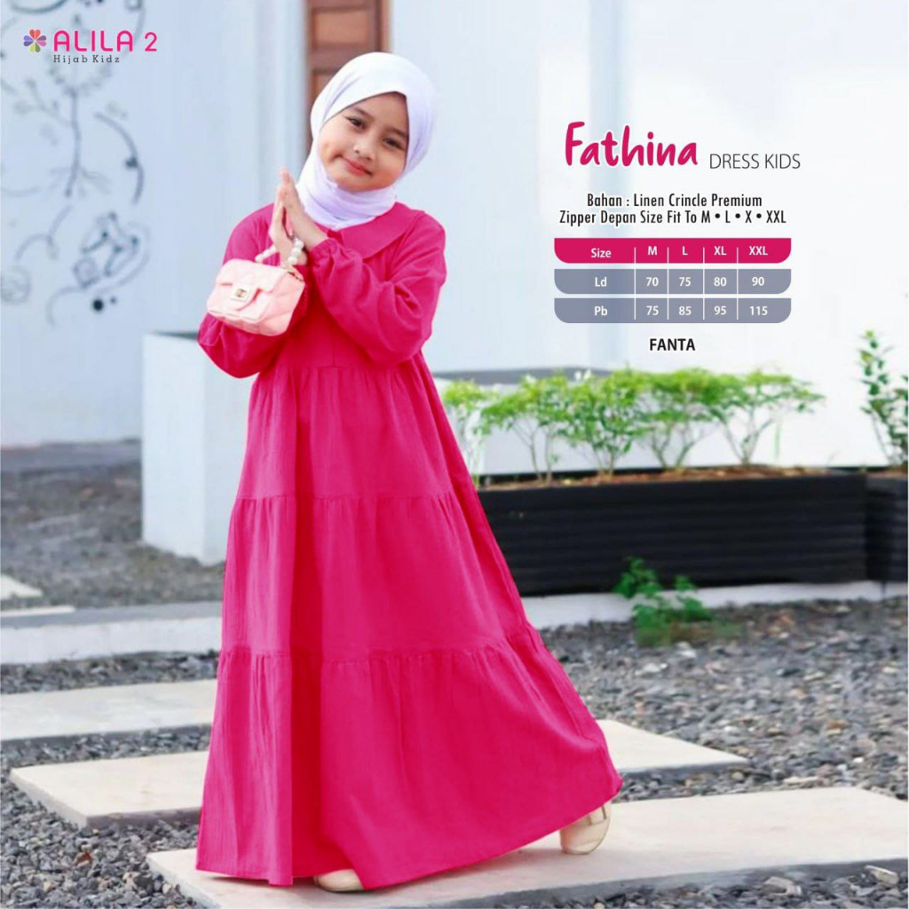 FATHINA DRESS KIDS BY-ALILA 2
