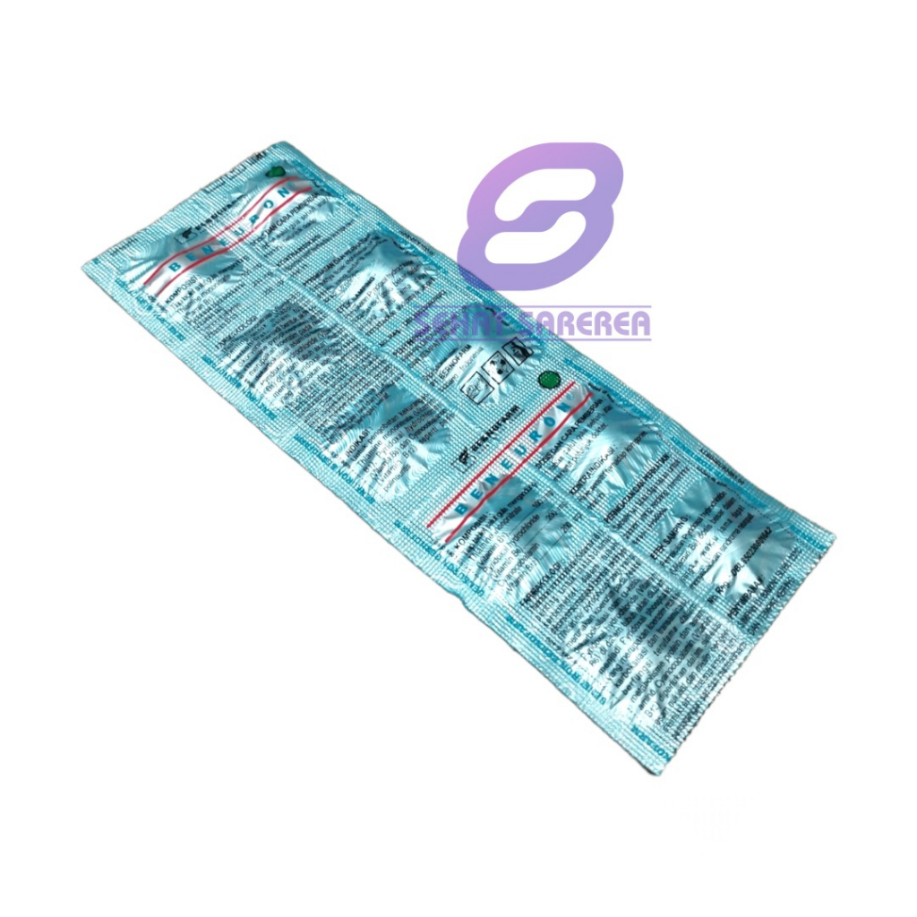 Beneuron Strip 10 Tablet  Vitamin B1 B6 dan B12