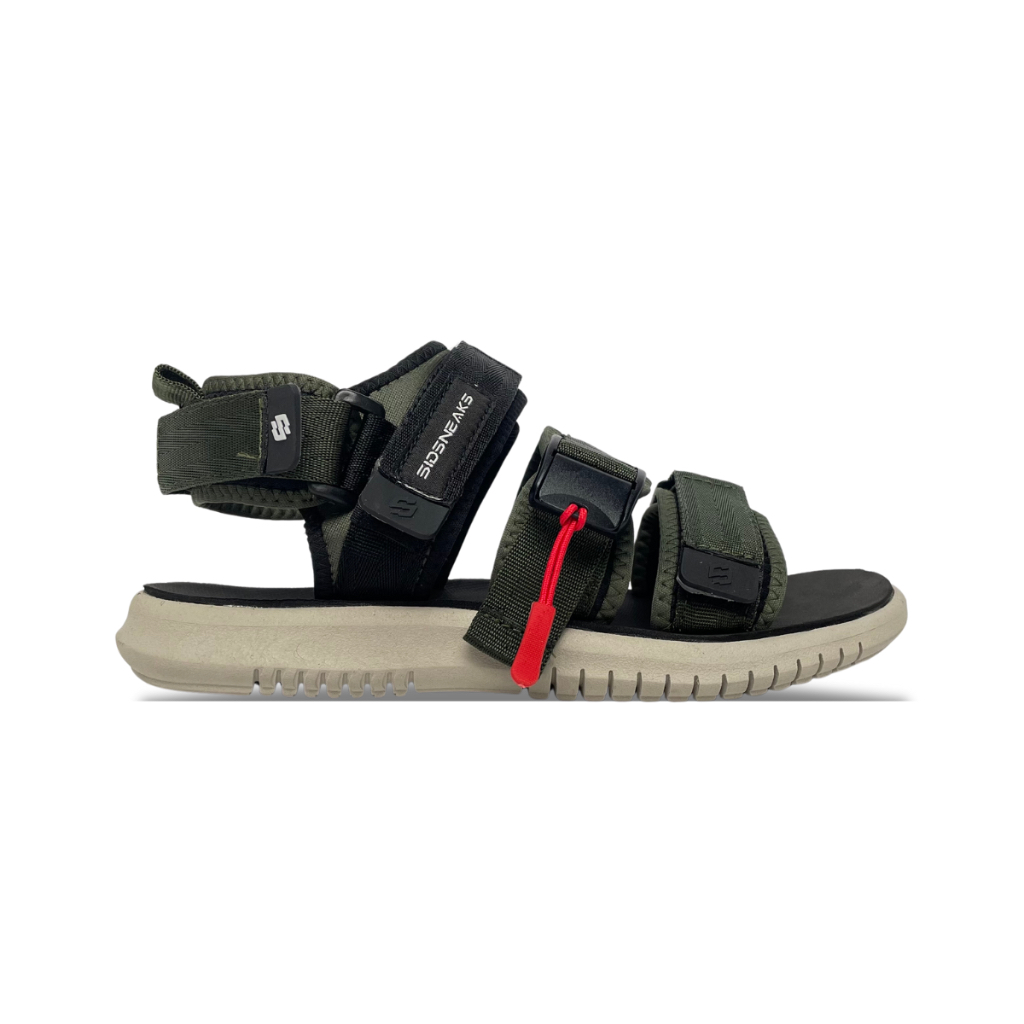 SIDSNEAKS - Ergo Olive  - Sandal Gunung Pria Wanita Sandal Traveling Pria