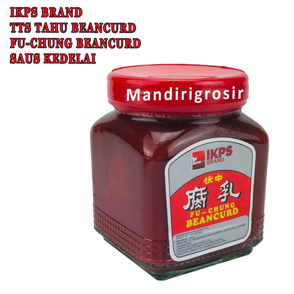 TTS Tahu Beancurd* IKPS Brand* Fu-Chung Beancurd* Saus Kedelai 250g