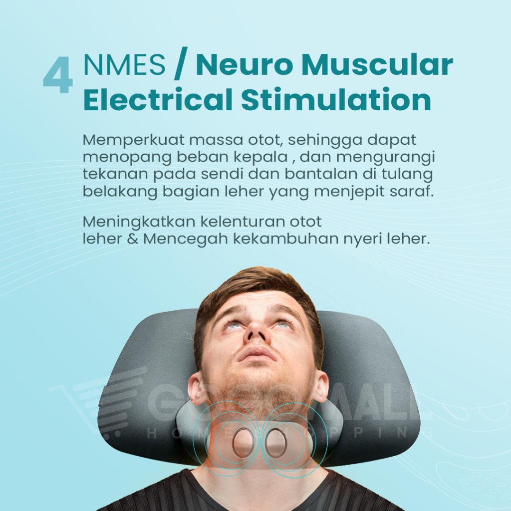 Dr. Qyu Cervical Traction Device Alat Terapi Nyeri Leher dan Saraf Kejepit Originall Bergaransi