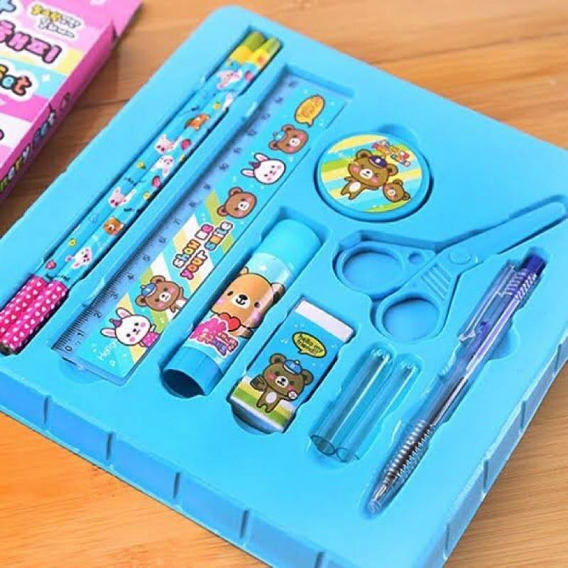 

Pensil Set Alat Tulis Kartun 9 in 1