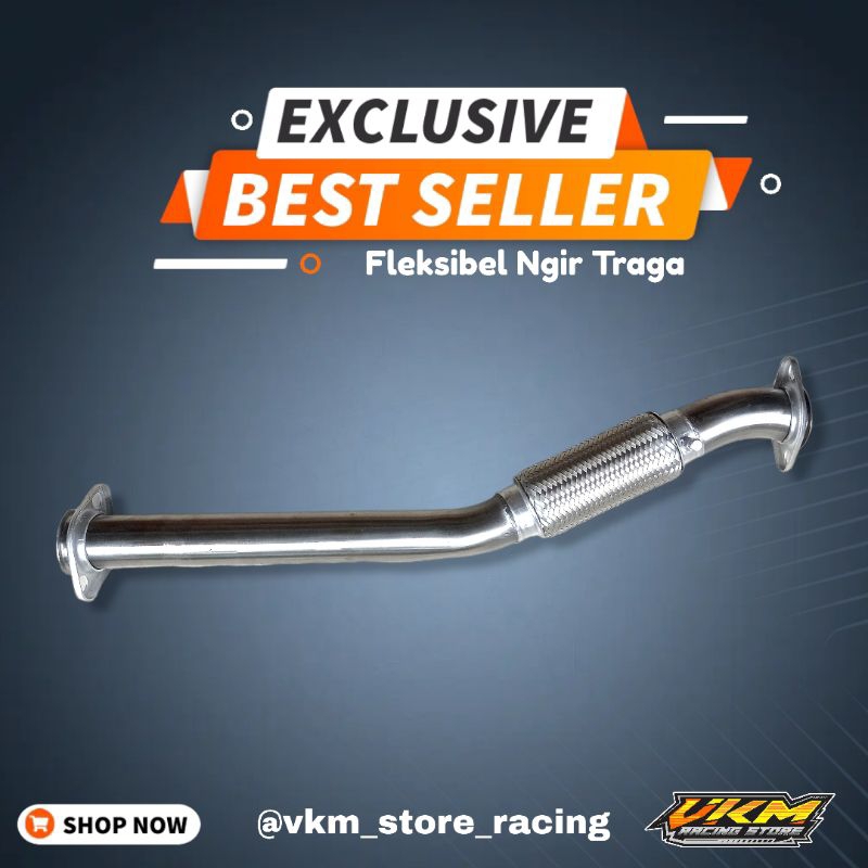 FLEKSIBEL NGIR TRAGA PNP STAINLESS FLEKSIBEL KENALPOT ISUZU TRAGA NGIR NGIR
