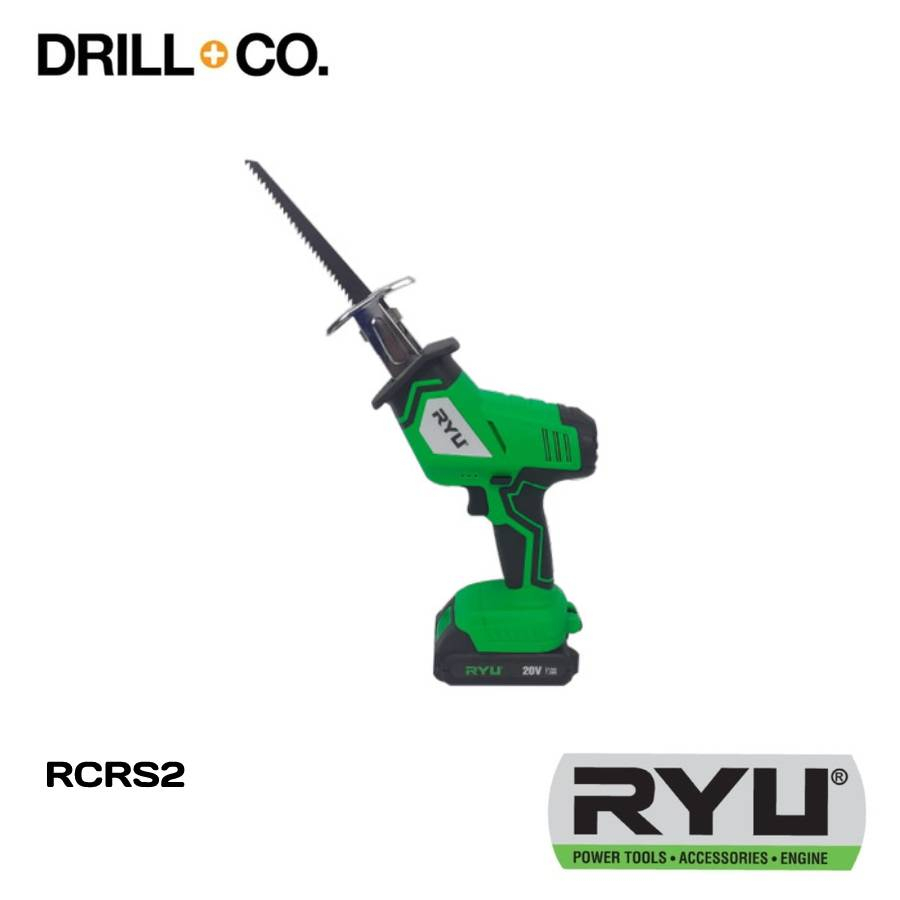 RYU RCRS 2 Cordless Reciprocating Saw 2&quot; / Mesin gergaji Kayu Baterai