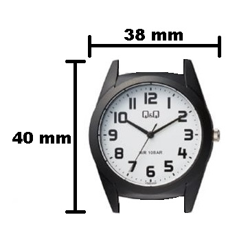 SALE Jam Tangan Pria Classic Casual Rubber Analog Original Q&amp;Q QNQ QQ VS22 VS22J Series