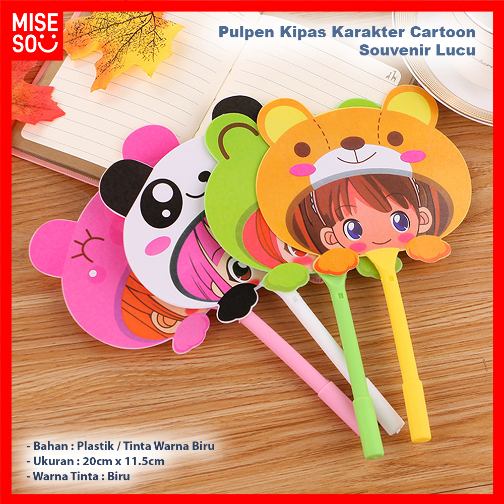 

Pulpen Kipas Karakter Animal Pena Kipas Cartoon Souvenir Lucu 813