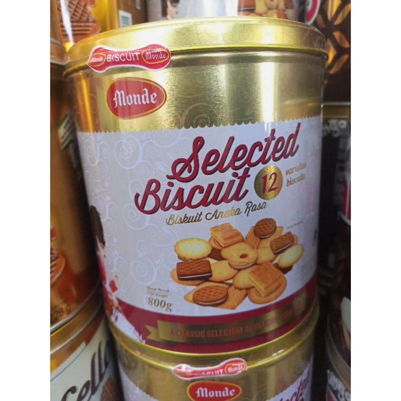 

Monde Selected Biscuit aneka rasa 800g