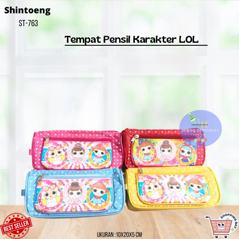 

Tempat Pensil kain 2Reslenting / Kotak pensil karakter (ST 763)