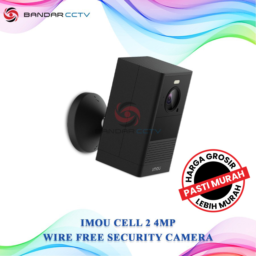 Imou Cell 2 4MP Full Color Dual Band Wifi Wire Free Camera