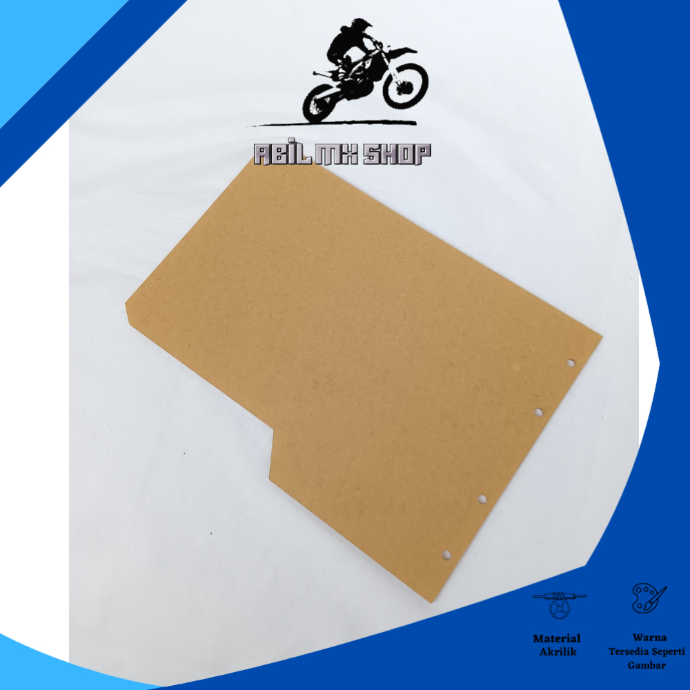 MUDFLAP AKRILIK BEAT ESP NEW PANJANG MUDFLAP AKRILIK BEAT STATER HALUS