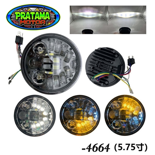 Lampu Reflektor Daymaker Predator 5.75 Inc 7 Inc 16/19 Led Daymaker Predator 5.75 Inc 16 Led &amp; 7 Inc 19 Led