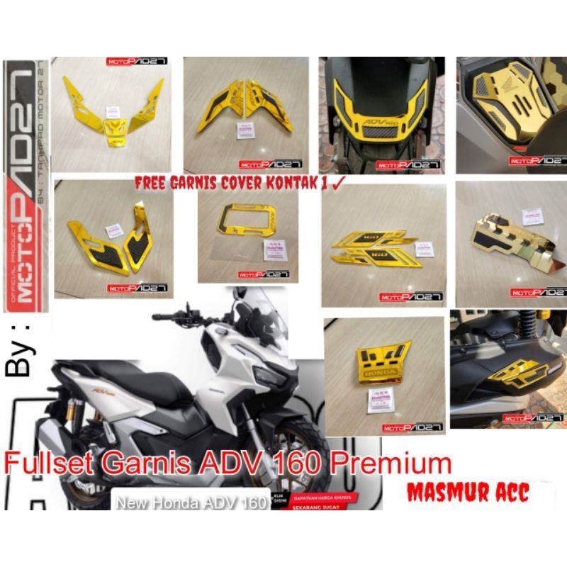 Aksesoris body New Adv 160 Paket Cover Garnish Full body Adv 160 premium