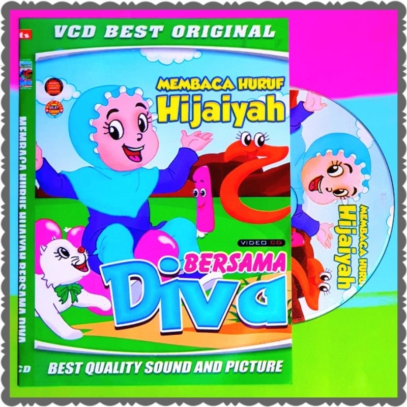 KASET FILM DIVA BELAJAR MEMBACA HURUF HIJAIYAH-KASET FILM DIVA-KASET EDUKASI ANAK-KASET EDUKASI ANAK