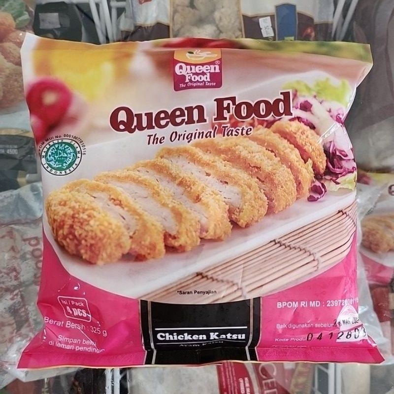 

Chicken Katsu Queen Food 330 gram isi 4