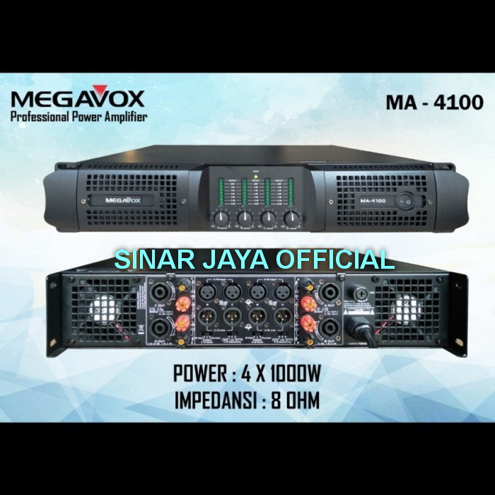 POWER MEGAVOX MA4100 MA 4100 ORIGINAL