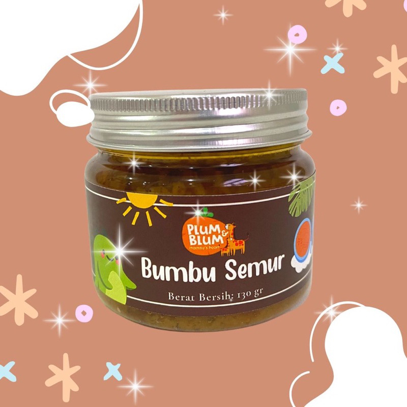 PLUM BLUM BUMBU BASAH MPASI | PLUMBLUM SEMUR | BUMBU BASAH KUNING | BUMBU BASAH PUTIH