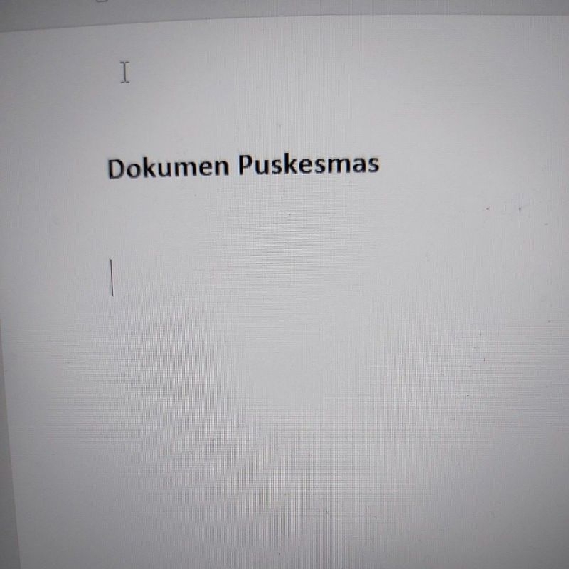 

Dokumen Puskesmas