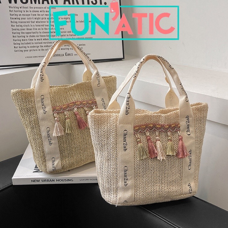 Funatic Tote Bag Wanita Pita Import Terbaru Dan Kekinian Fashion Korea FA1103