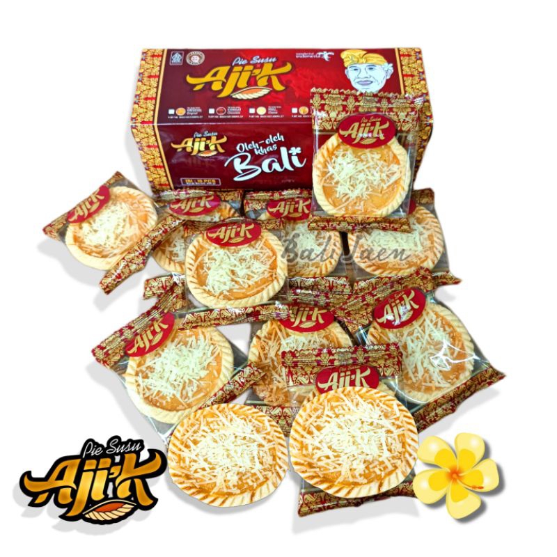 Pie Susu Ajik Rasa Keju (10 pcs)