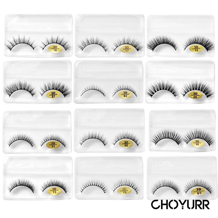 【COD】3D Bulu Mata Palsu Natural Fake Eyelash Handmade Premium -CH