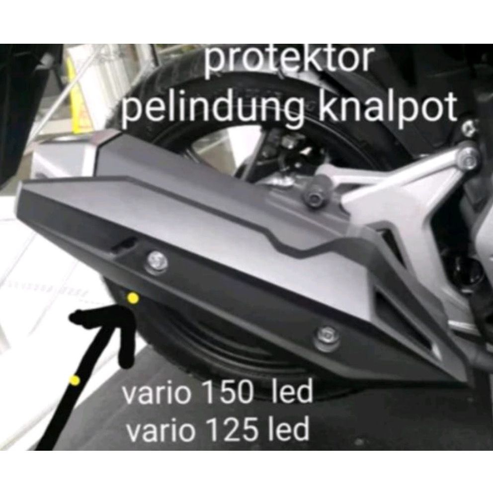 TUTUP KNALPOT VARIO 150 || TUTUP KNALPOT ALL NEW VARIO 150