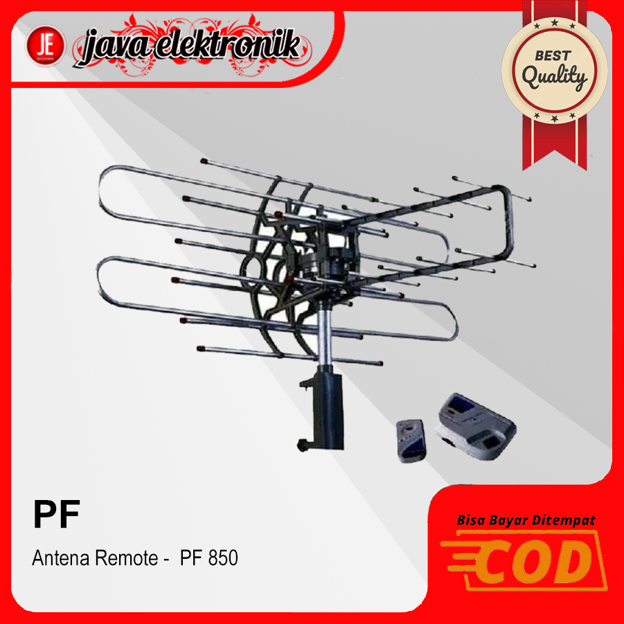 PF -850 Antena Outdoor TV With Booster + Remote