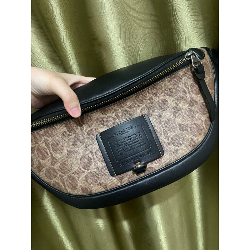 PRELOVED WAIST BAG COACH COWO GOOD CONDITION || SERIOUS BUYER ONLY‼️