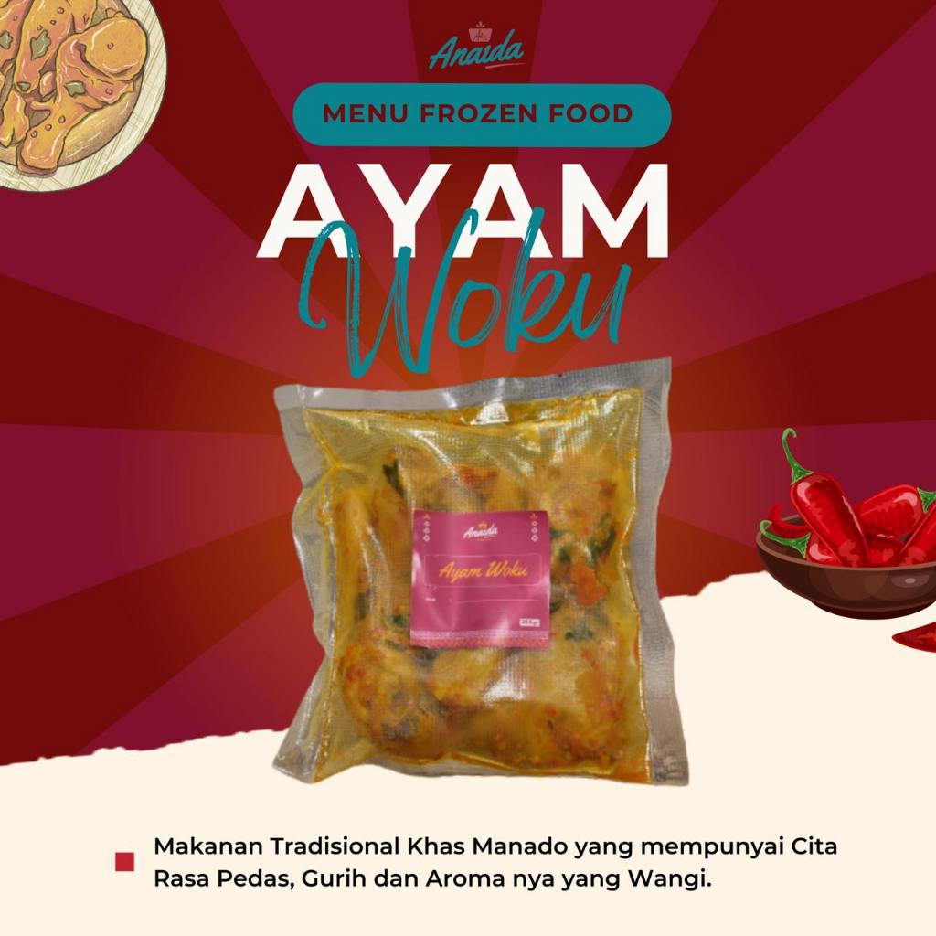 

ANAIDA FROZEN FOOD - AYAM WOKU