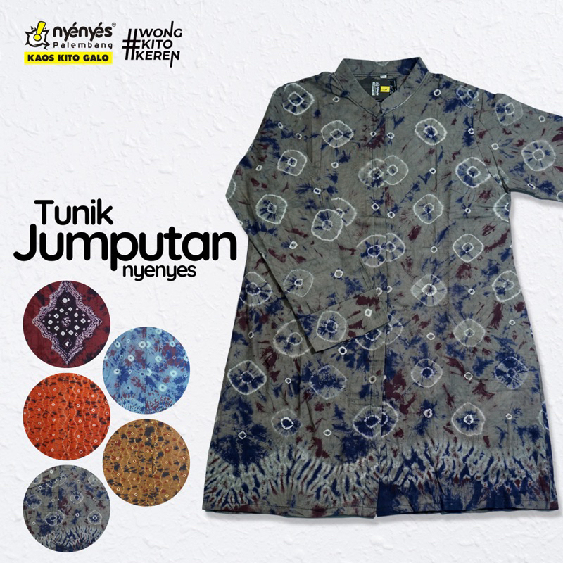 TUNIK JUMPUTAN | BATIK PALEMBANG