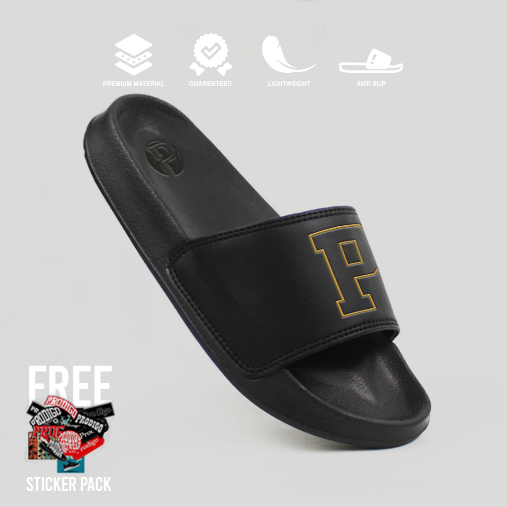 Prodigo * Sandal Pria Baron Motif 3 I Sandal Slop Pria Wanita l Sandal Slide Pria Casual I Sendal Ringan Terbaru