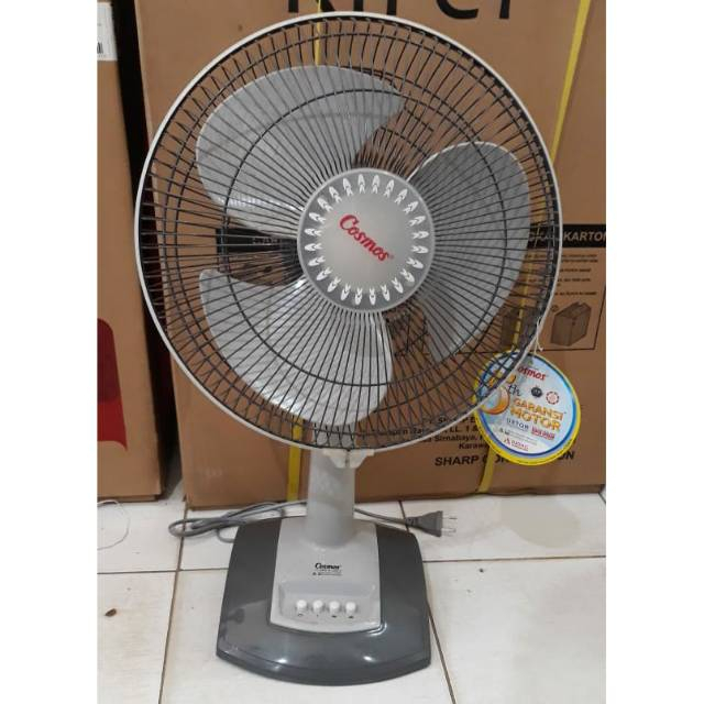 COSMOS KIPAS ANGIN MEJA DAN DINDING DESK &amp; WALL FAN 12 LDA 12 INCH