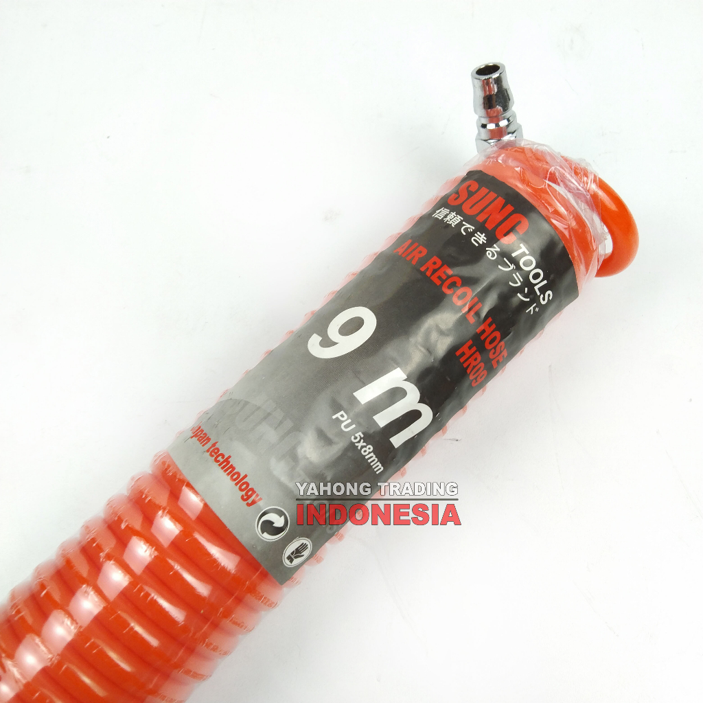 Selang Angin Kompresor Air Recoil Hose 6M 9M 12M SUNC TOOLS