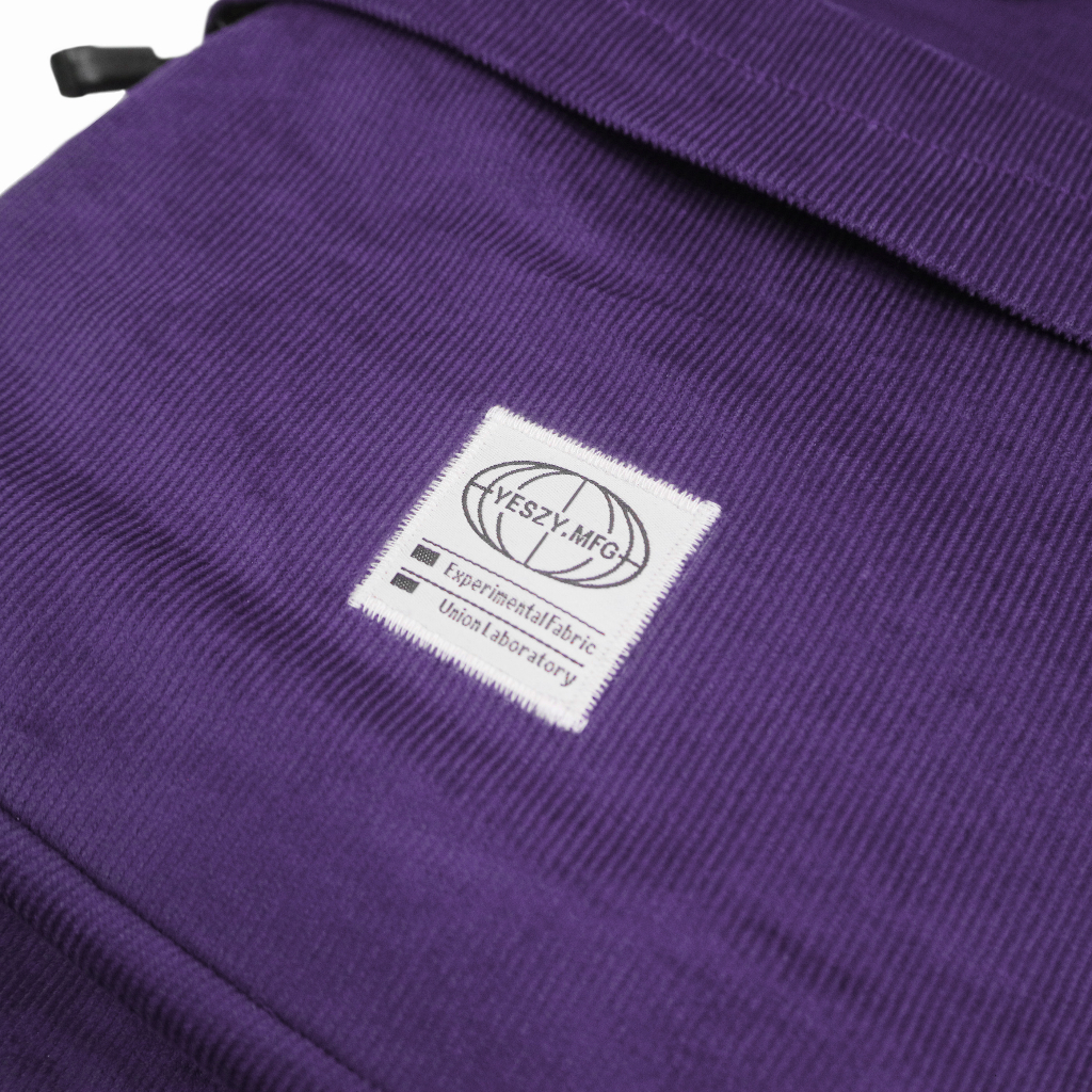 YESZY.MFG - Unity Corduroy Purple Backpack