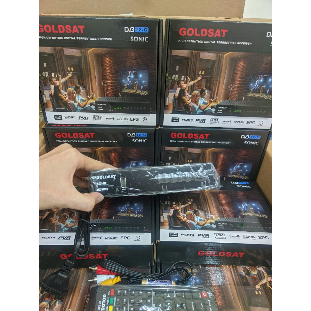 Set Top Box STB Goldsat SONIC ( Bisa Wifi )