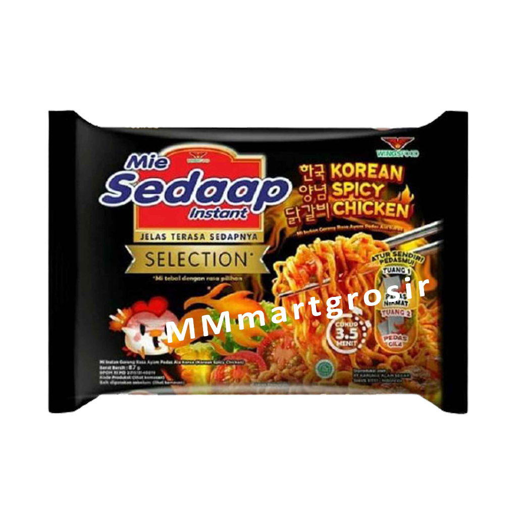 Mie Sedaap Instan Goreng  / Selection / Korean Spicy Chicken / 87g