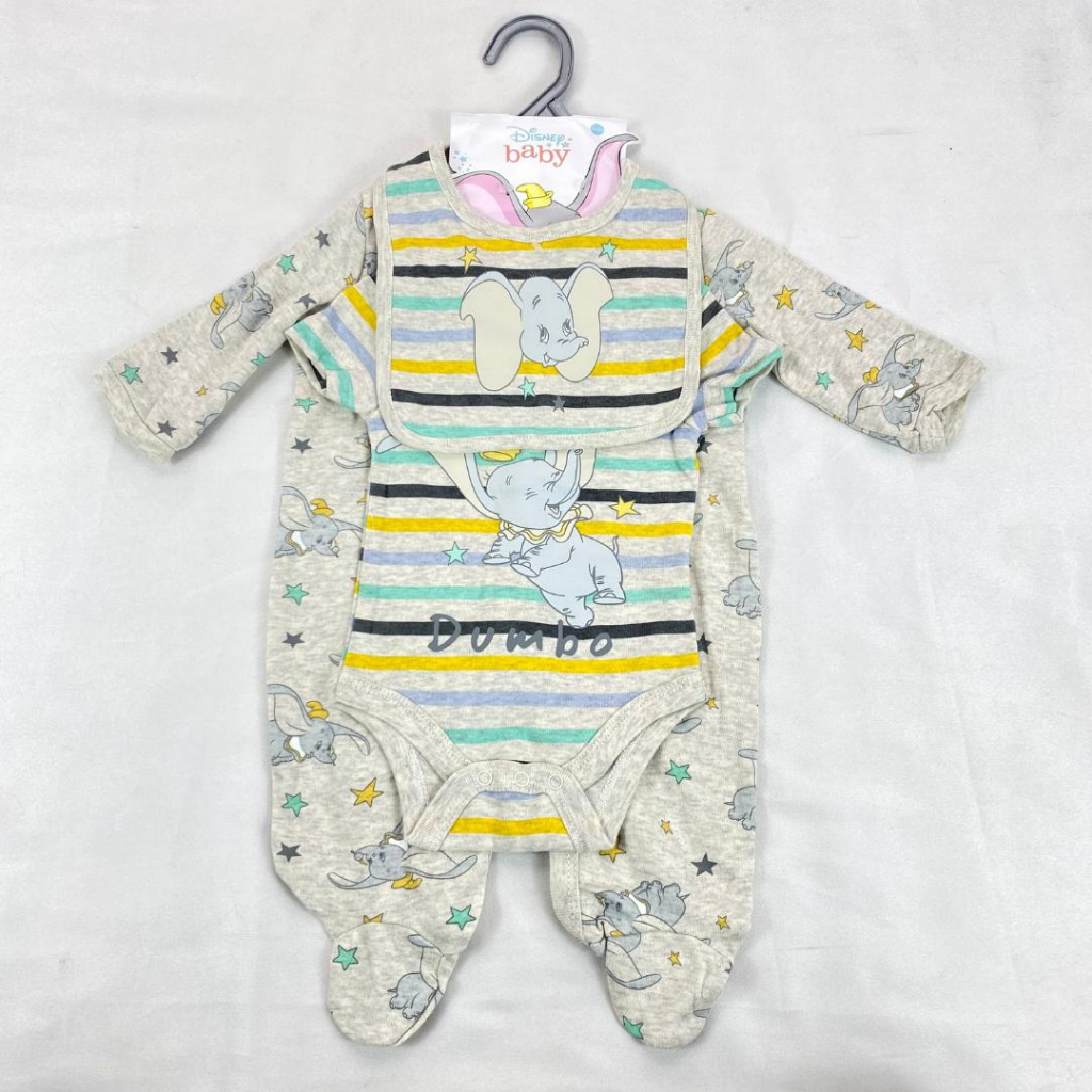 JUMPER SET - baju baby sleepwear bip jumpsuit segitiga 3in1 /SETELAN BAYI 0-9 bulan import