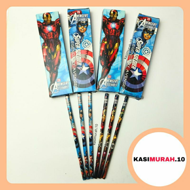 

Kasimurah.10 | Pensil HB Alat Tulis / Pensil Motif / Pensil Tulis Motif Karakter Lucu / Pensil